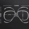 Skibrille mit Sehstärke Rx-Einsatz Optischer Adapter Biegbare Motorradbrille