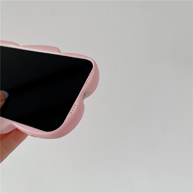 Cartoon Pink Pig Anti-Fall Phone Case for iPhone 14/13/12/11 Pro Max
