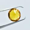 Natural Sapphire Yellow Unique Color Round Cut 5.50 Ct Loose Gemstone CERTIFIED SU-969