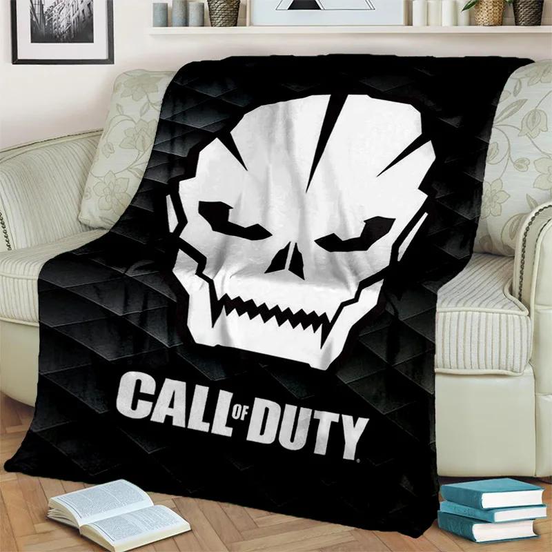 COD Game, 3D Call of Duty ,Gamer HD Blanket,Soft Throw Blanket for Home Bedroom Bed Sofa Picnic Travel Office Cover Blanket Kids