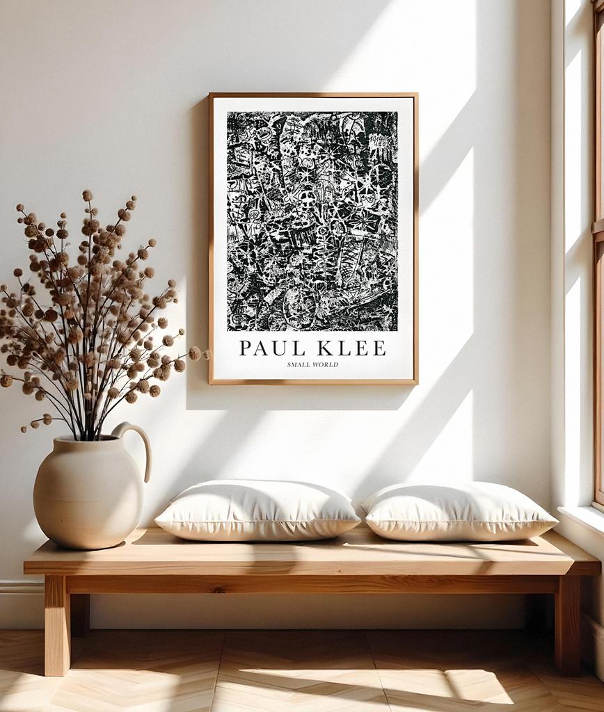 Poster Paul Klee Abstraction Small World