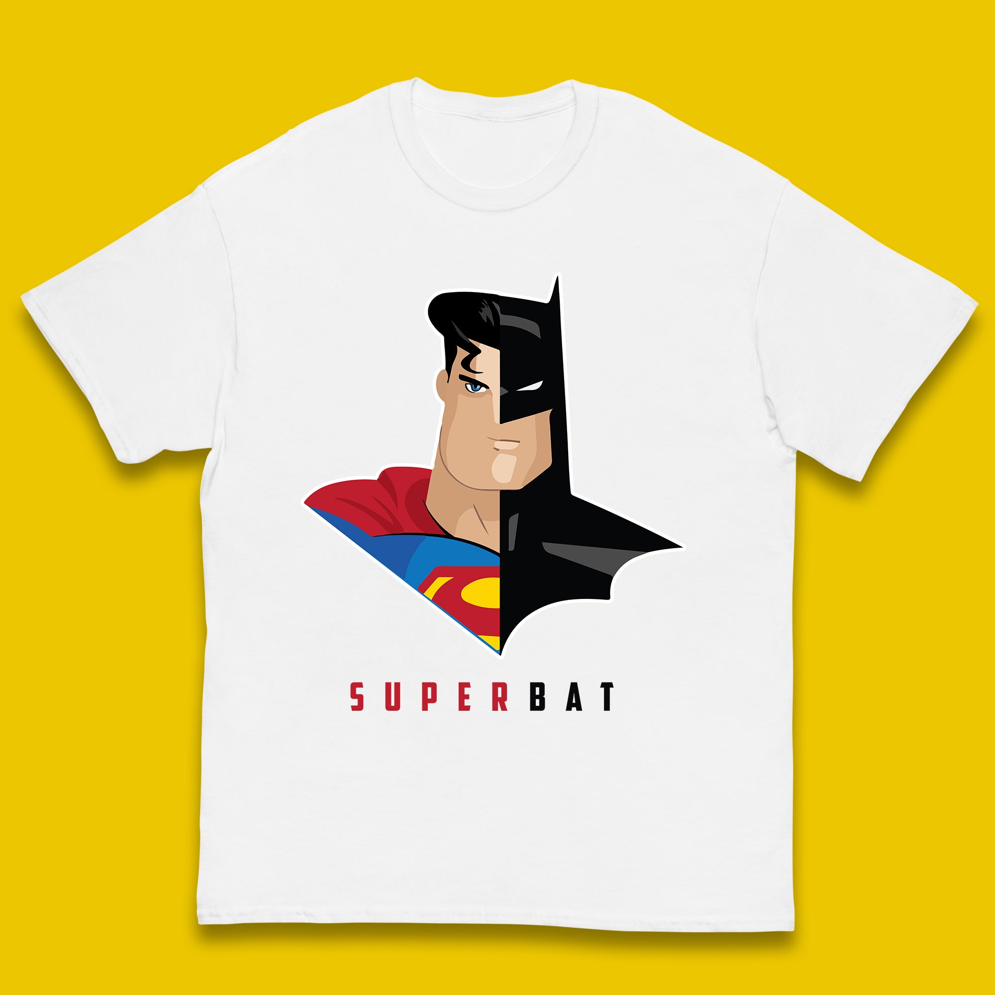 Super Bat Batman V Superman: Dawn Of Justice Superhero Film Comic Book Characters DC Comics Kids T Shirt 140