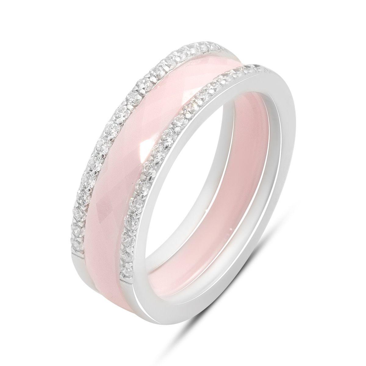 

Срібний перстень з керамікою, вага виробу 5,13 гр (60002333) 18.5