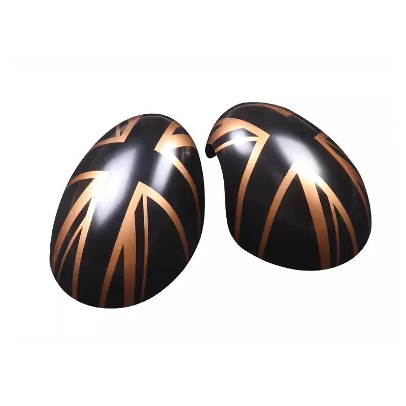 2PCS/SET For Mini Cooper F54 F55 F56 F57 F60 Before July 2019 Car Outside Rear View Mirror Covers Stickers Car Accessories