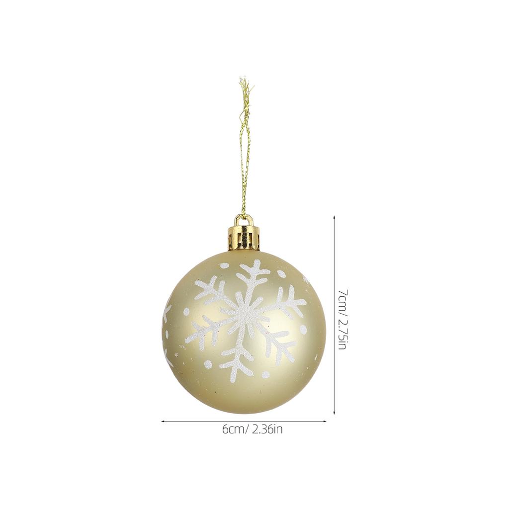 42pcs Christmas Decorations Plastic Tree Hanging Ornaments Holiday Xmas Decor Party Home Decor Xmas Pendant
