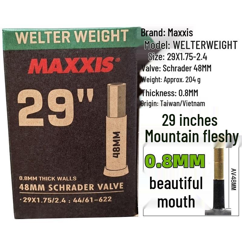 MAXXIS Bicycle Ultra-light Inner Tube for Mountain/Road Bikes: 26", 27.5", 29", 700x23C