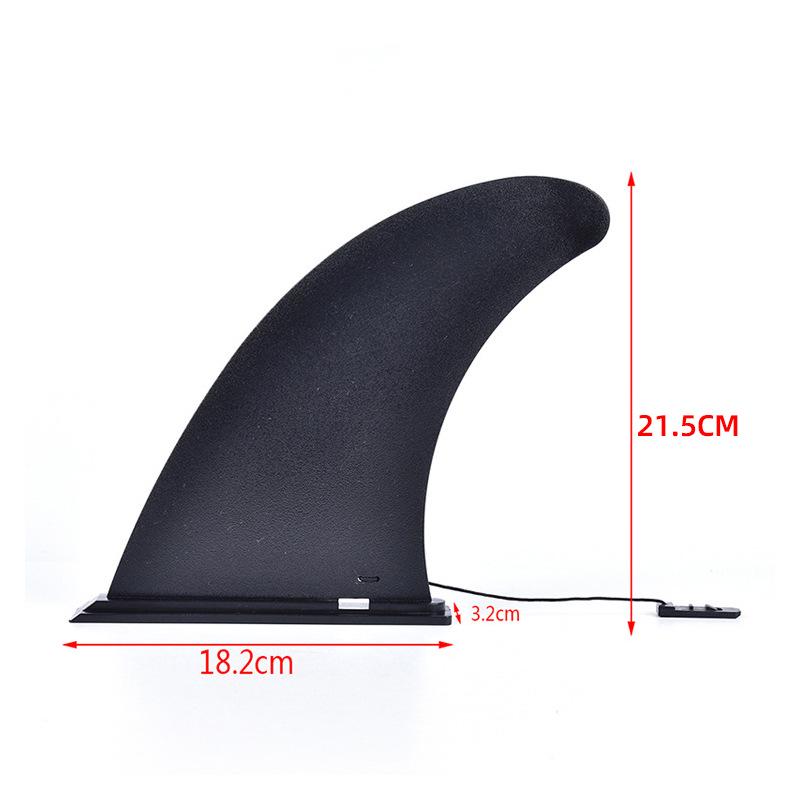 Inflatable SUP Paddleboard Slide-in Fishtail Fin - Removable Water Diverter