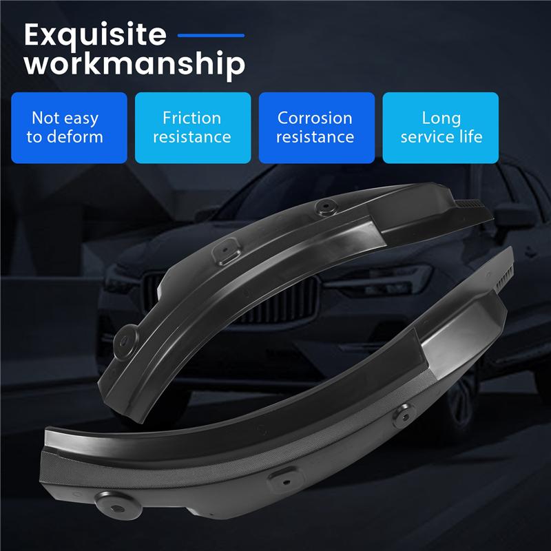 Φτερό Για Volvo Xc60 2019 2020 2025 Λασπωτήρας Αυτοκινήτου Κάλυμμα Αντι-Σκόνης Πατάκι Πίσω Τροχού Τροποποίηση-A99D