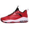 Basketball Collection Cushioning Slip Resistant Abrasion Resistant Mid Top Vintage Basketball Shoes Men's Red 91811112-1
