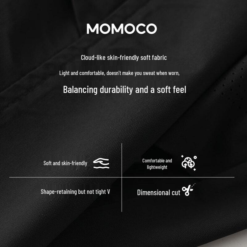 MOMOCO Boys' Summer Breathable Cropped Casual Trousers