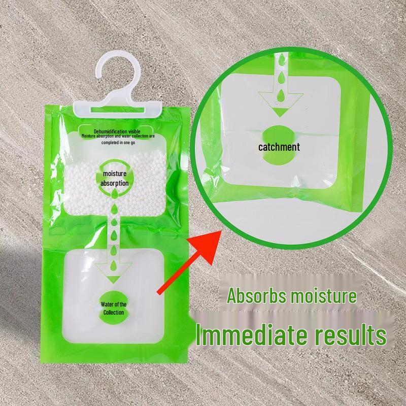 Hangable Dehumidifying Bag: Indoor Anti-Mold, Moisture-Proof Drying Solution for Wardrobes & Dorms
