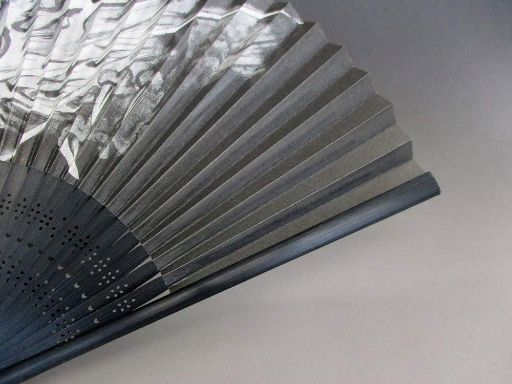 Kyoto Faltfächer für Herren "Ginryu" hergestellt in Japan