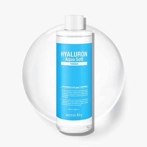 

Secret Key Hyaluron Aqua Soft Toner (500ml)
