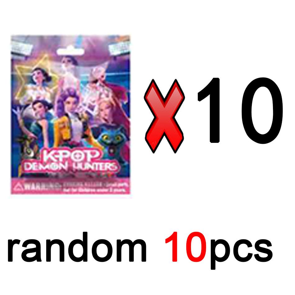 Anime Kpop Demon Hunters  blind box Figure Model Toy Cartoon Gaming Desk Decoration Collection for Kids Mystery Box Model Gift