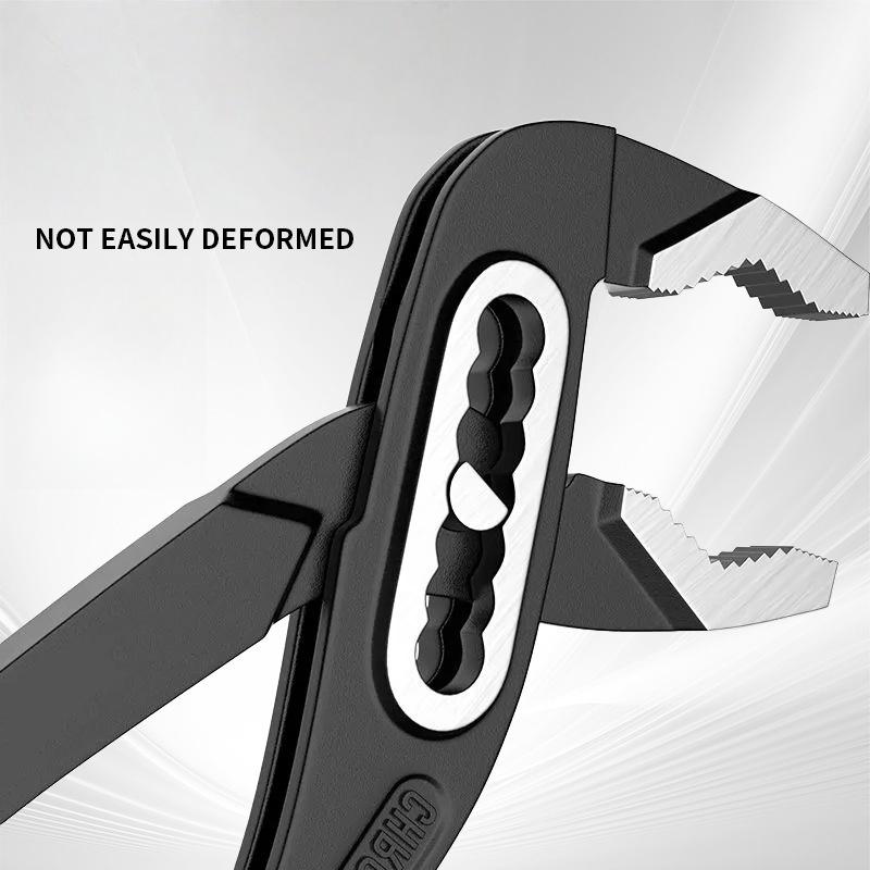 1Pcs Quick Release Water Pipe Pliers 8/10/12 Inch Multifunctional Adhesive Pump Pliers Industrial Grade Electrician Tool