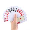 Waterproof Plastic Playing Cards Baccarat Texas Hold'em PVC Poker Club Cards Board Games 2.48*3.46 Inch Card Game