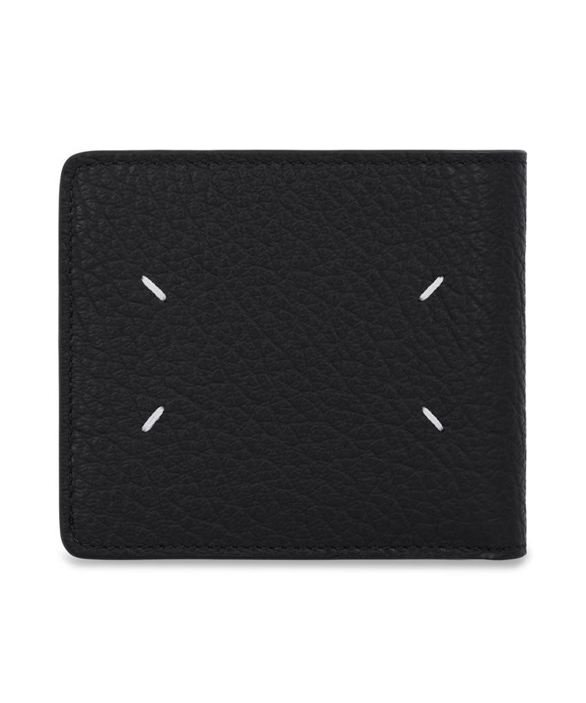 Maison Margiela 4 Stitch Slim 2 Bifold Wallet - Black / Sa1Ui0016P4455T8013