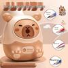 Capybara Cartoon Automatic Hand-Cranked Pencil Sharpener for Students