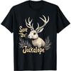 Save the Jackalope Funny Cryptid Mythical Rabbit T-Shirt