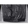 Embroidery Patches Baseball Jackets Genuine Cowhide Leather Jacket Men Motorcycle Biker Coats Autumn Mens Coat