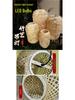 Bamboo Woven Retro Lantern - Handcrafted Cage Pendant Light for Chinese Teahouse, Restaurant, or Hotel Decor