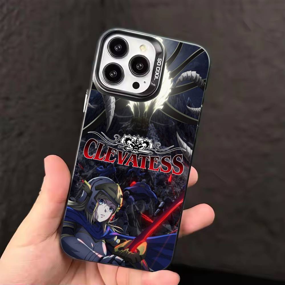 Anime C-Clevatess-S Phone Case Color Silver Shell For IPhone 17 16 15 14 13 12 11 Pro Max Plus