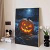 5D Diamond Art Painting Kit Spooky Halloween JackoLantern Full Drill Rhinestone Canvas Creative Craft for Home Decoration
