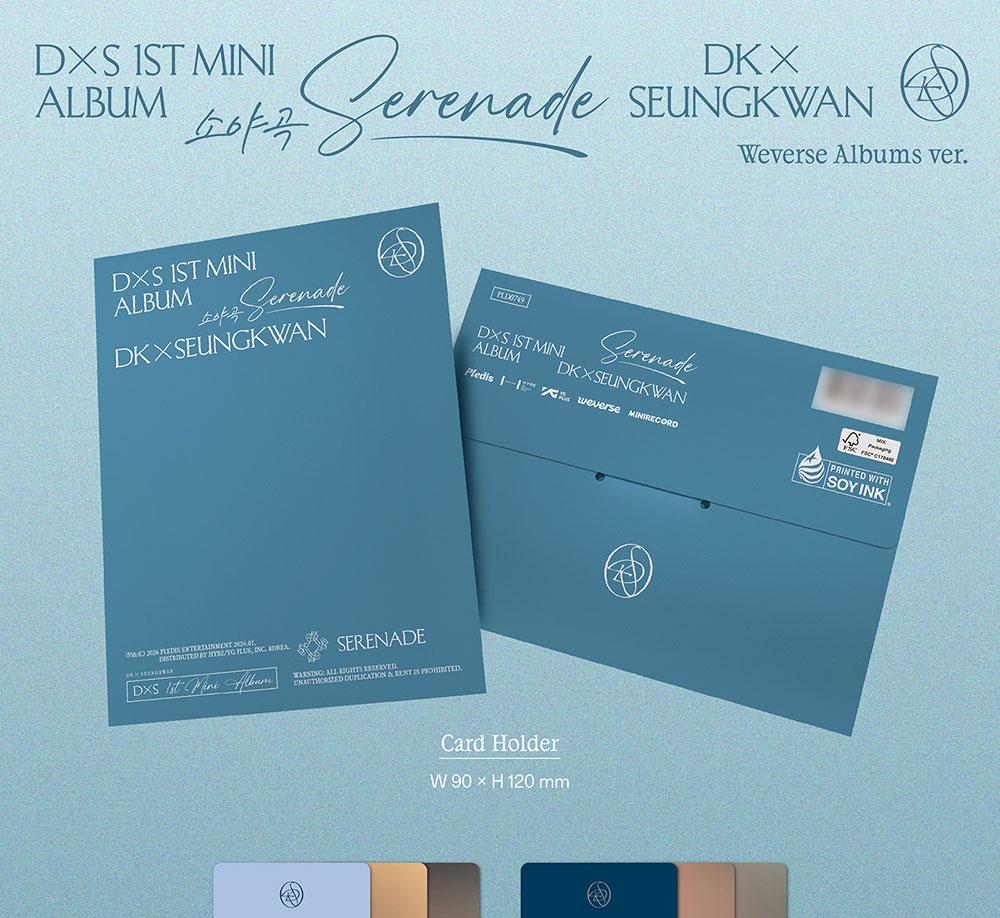 DK X SEUNGKWAN (DXS SEVENTEEN) [SERENADE] 1st MINI ALBUM (Weverse Albums Ver.)