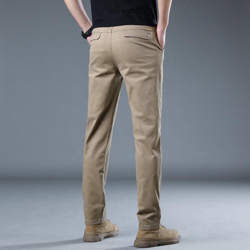 Casual Men's Cotton  Work Wear Pants Male Y2k Clothing Jogger Cargo Trousers Business Pants