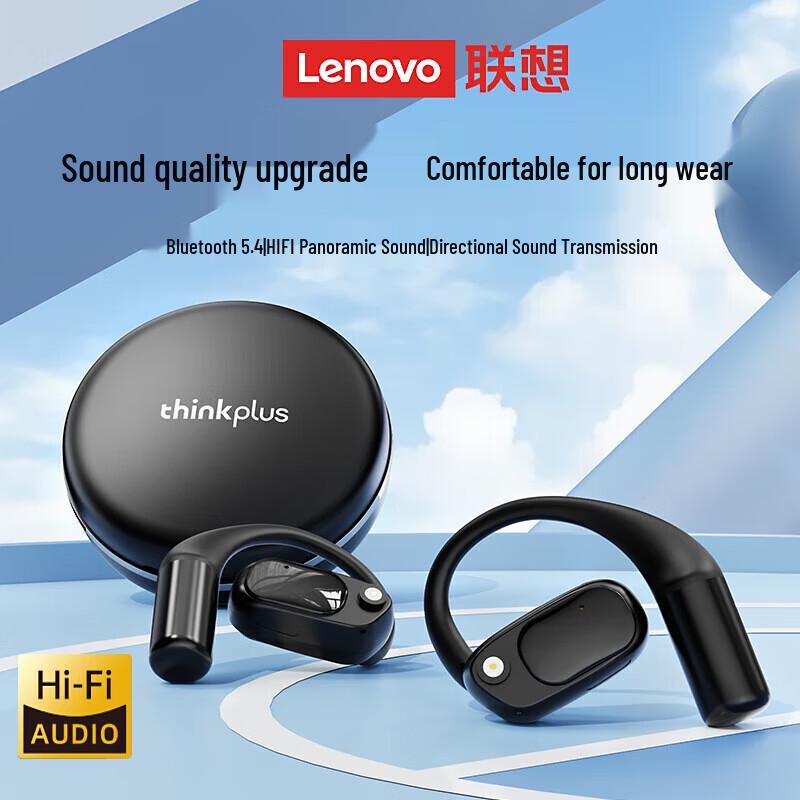 Lenovo LP72 Bone Conduction Open-Ear Bluetooth 5.4 Earphones