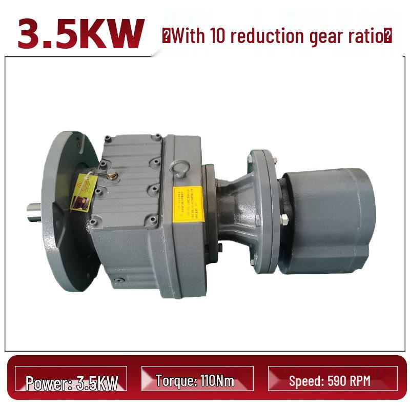 Explosion-Proof Pneumatic Motor with Planetary Helical Gear Reducer, High Torque and Power