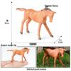 Children's Prancing Horse and Jockey Toy Set