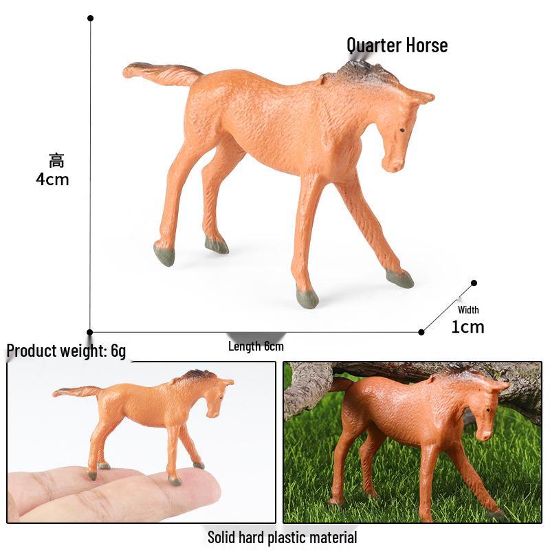 Children's Prancing Horse and Jockey Toy Set