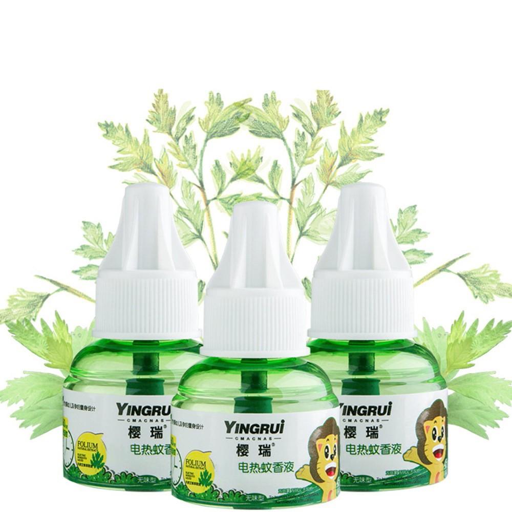 Natural Mosquito Repellent Liquid Refill Herbal Formula, Long-lasting Protection, Safe for Indoor Use, 45ml