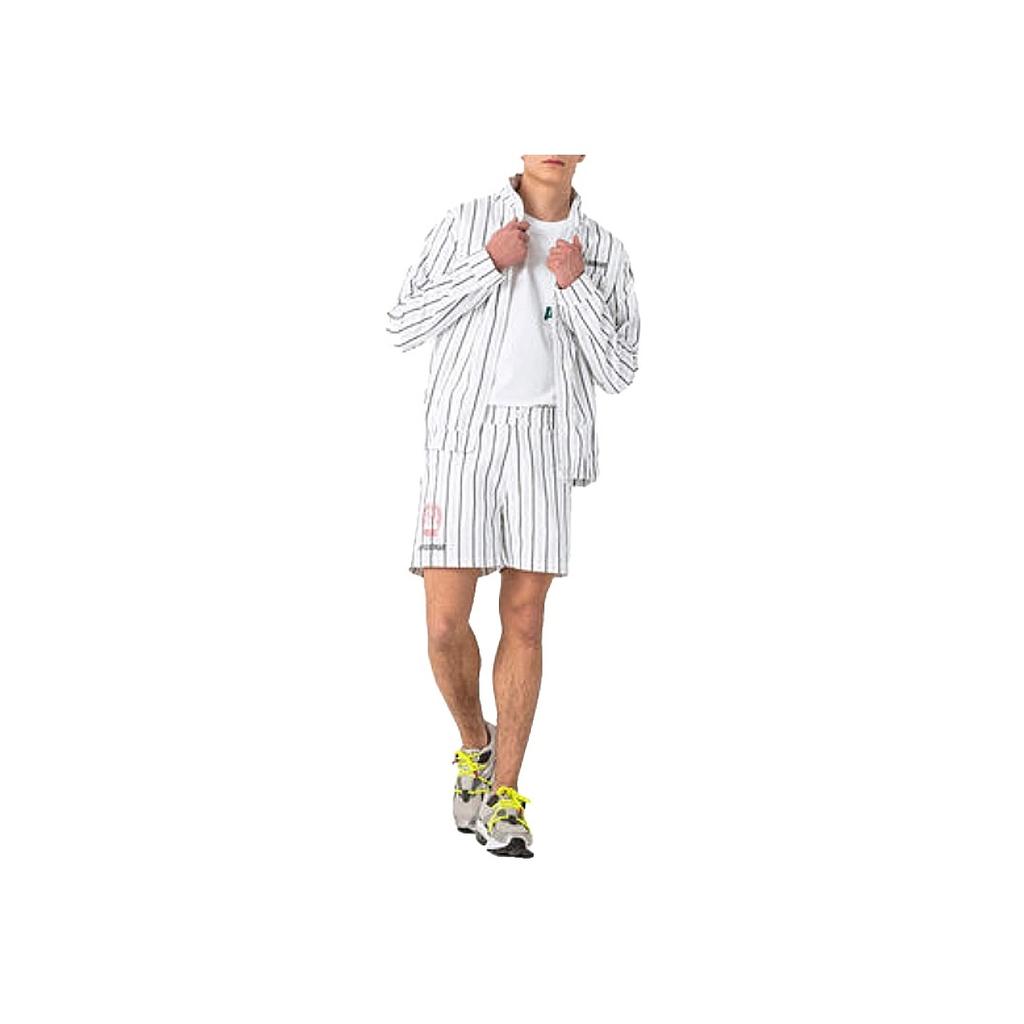 PUMA Vertical Stripe Logo Shorts Men bottoms White 57855602