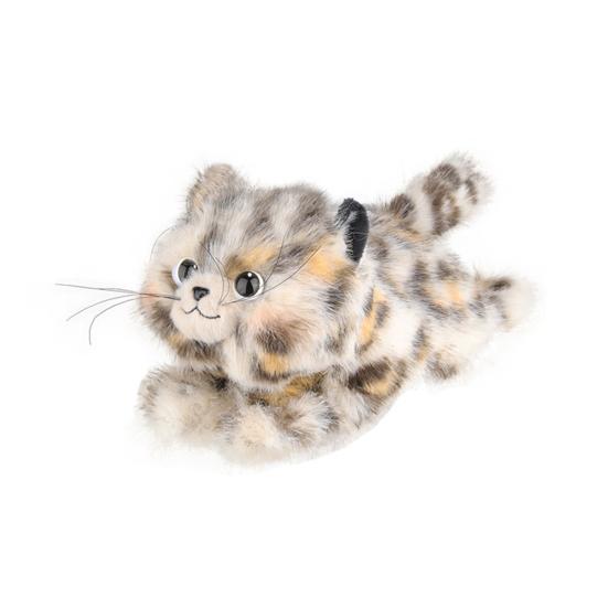 

Браслет-игрушка кошка с дергающимся хвостом на шнурке, плюшевая обезьянка, слэп-браслет, игрушка с двигающимся хвостом, портативная кукла-животное, подарок для детей Leopard