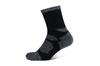 [Finger] 5 Toe Socks Men's Cotton Sports Ankle Length Crew Length Outdoor Trekking Men's 5 Pair Set (Black (5 Pairs) - 95BK, 25.0-27.5 Cm)