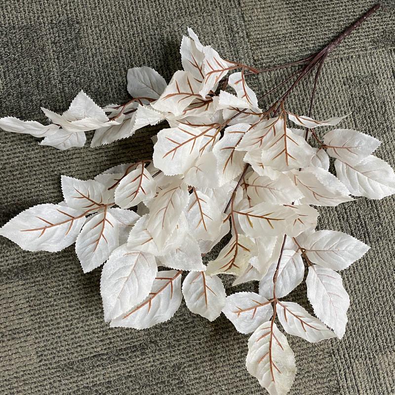 Artificial Leaves Bouquet For Wedding Decor And Event Photography With Realistic Look For Home And Hotel Decoration