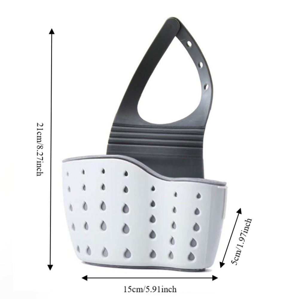 Soap Sponge Shelf Hanging Drain Basket Space Saving Kitchen Storage Basket Kitchen Holder Home