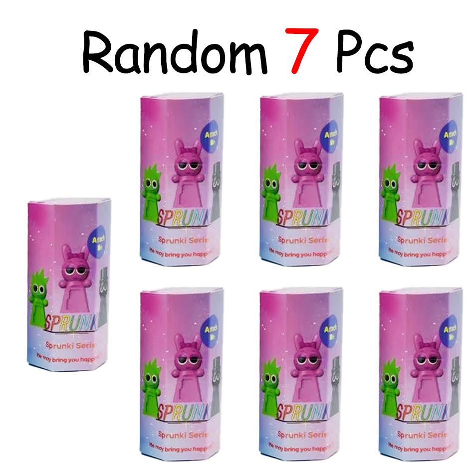 New Sprunki Box Anime Figures Mystery Game Doll PVC Cartoon Figure Plaything Doll Desktop Decorative Kids Christmas Surprise Gift