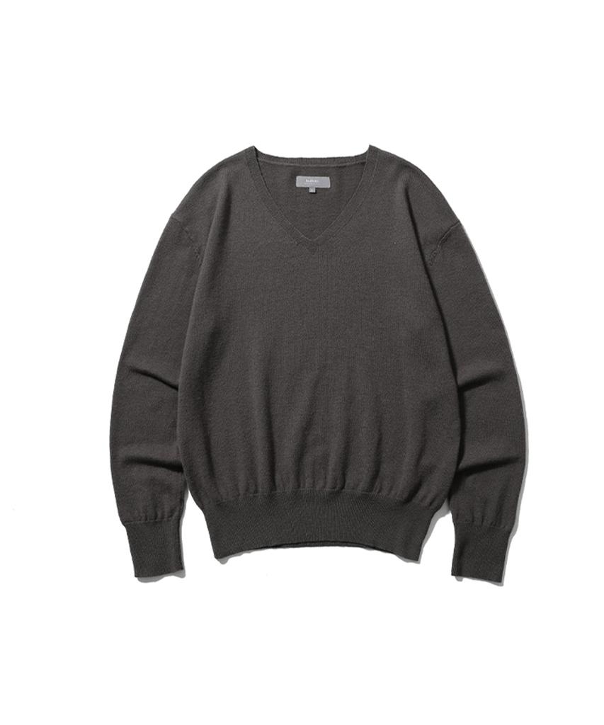 BALLUTE Lonely V-Neck Knit (Pure Superfine Wool)