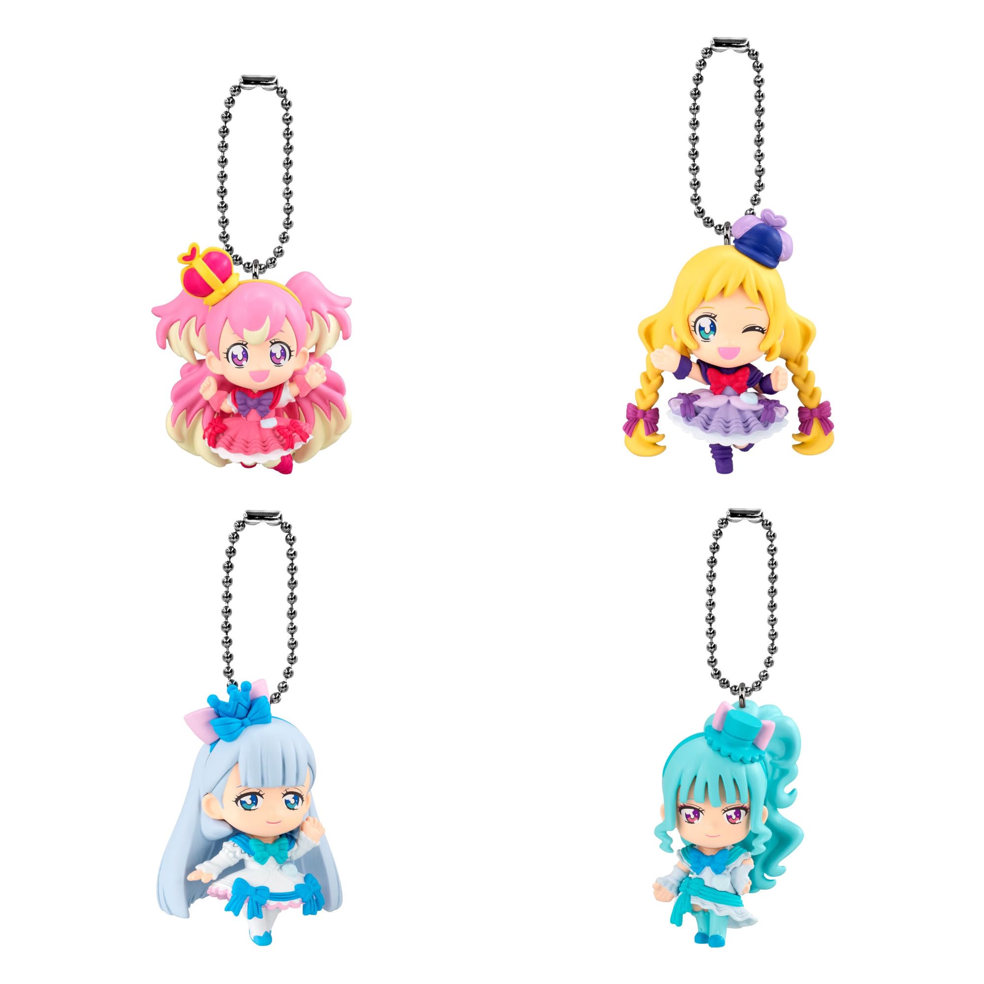 

Wonderful Pretty Mascots 4 types Cure! - (candy toys)