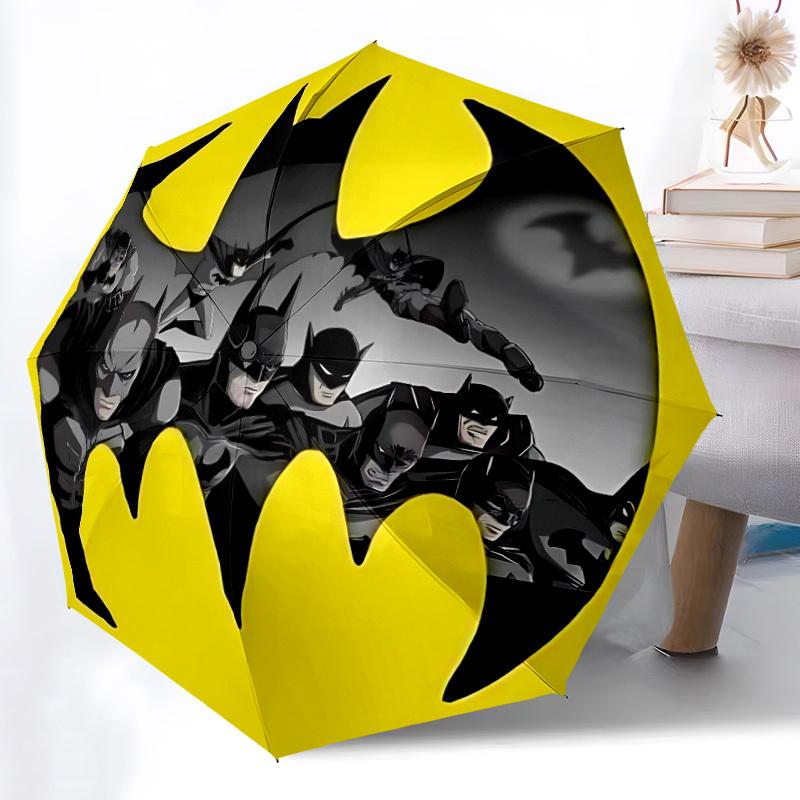 

1pc Batman Logo, Superhero Automatic Open/Close Umbrella, Christmas Gift for Men Women, Daily Travel Outdoor Use yy251101201