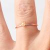 Mezmic Magic Yellow Diamond Cocktail Gold Ring