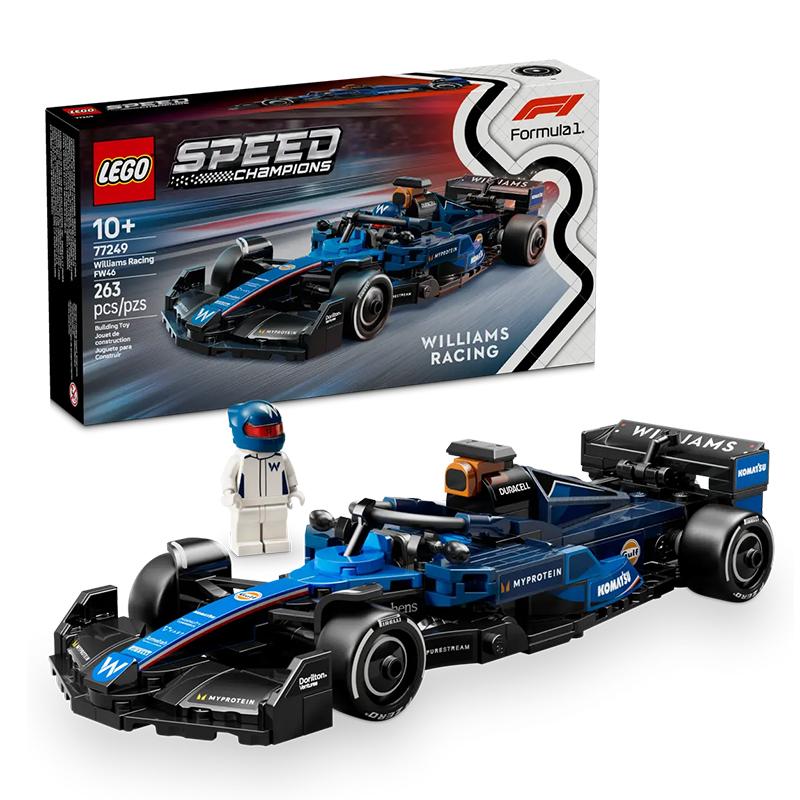 LEGO 77249 Williams Racing FW46 F1® Race Car Block Toys