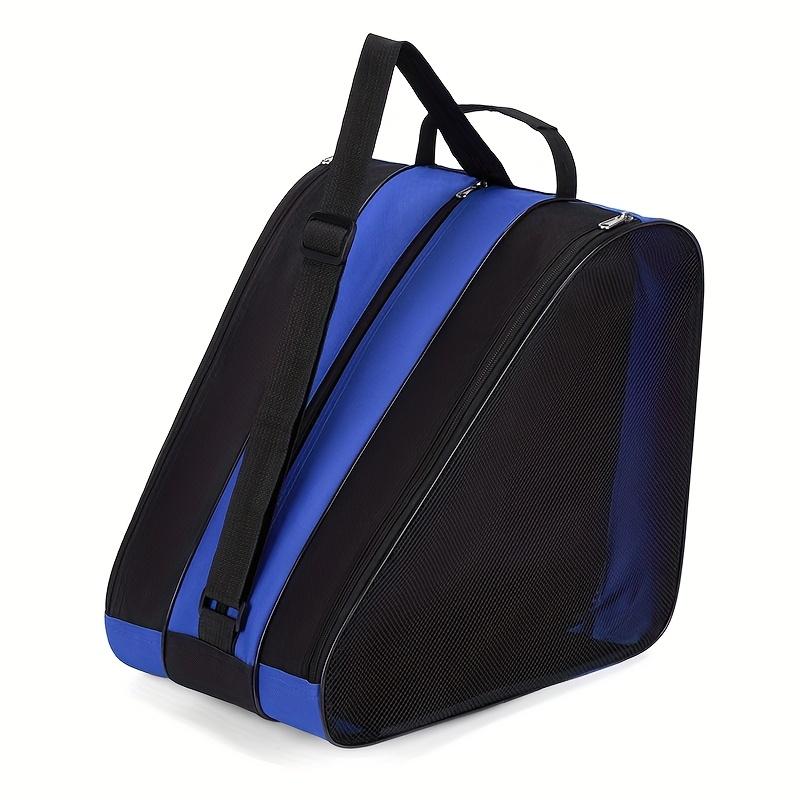 1pc Handheld Skate Bag, Three-Layer Large Capacity Skate Storage Bag, Thickened Skate Bag with Adjustable Shoulder Straps