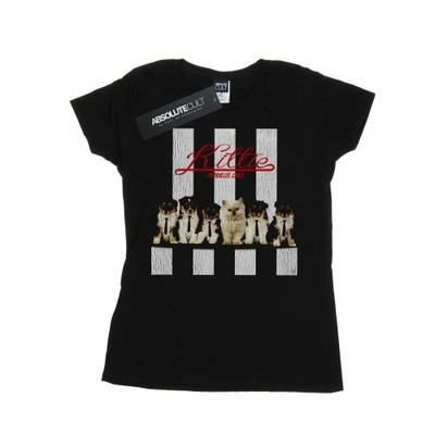 Blondie Womens/Ladies Kitty Purrallel Lines Cotton T-Shirt