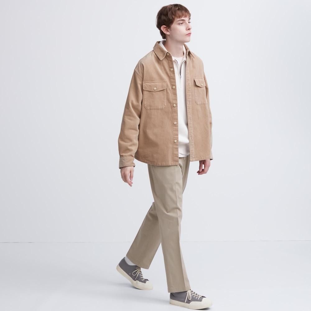 

UNIQLO JAPAN Умные брюки до щиколотки 2WAY Stretch Cotton Standard Length 64.570.5cm