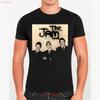La Jam In City Vintage Anni '80 Maglietta da Band Unisex Top di Moda Vintage per l'Uso Quotidiano Grafica Uomo Traspirante