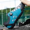 Scarpe da ciclismo da montagna di alta qualità in vera pelle Scarpe da ciclismo da velocità Scarpe da ginnastica da corsa all'aperto 39-46 Scarpe da ciclismo MTB